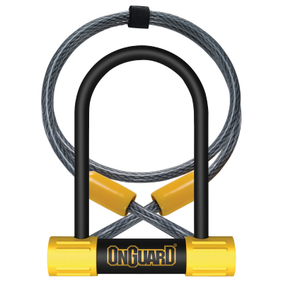 Велозамок OnGuard Bulldog DT + Кабель 1200х10 мм