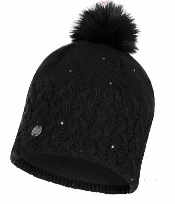 Шапка Buff Knitted & Polar Hat Elie, Black
