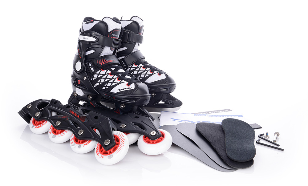 Роликовые коньки раздвижные Tempish Clips Duo