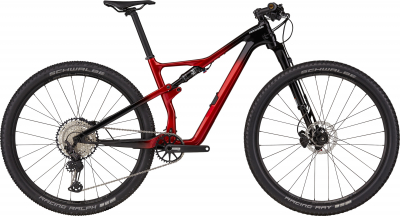 Горный велосипед Cannondale Scalpel Carbon 3 29" Красно-черный 2021 