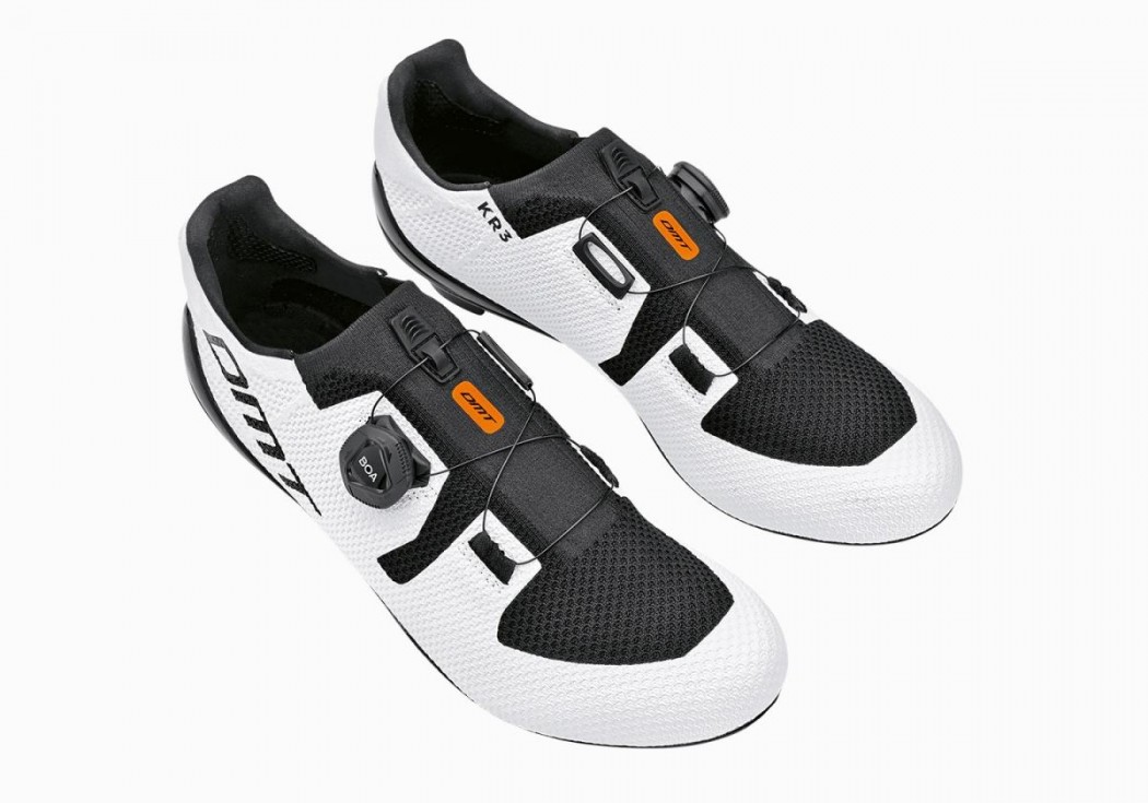 Велотуфли DMT KR3, White/Black