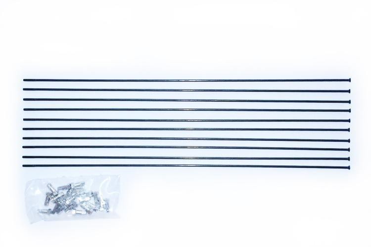 Комплект спиц Fulcrum Racing 7 (20 шт), передние, Черный