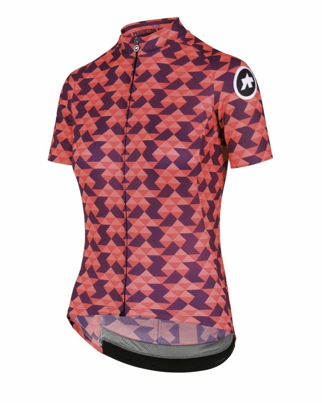 Велоджерси Assos Diamond Crazy SS Women's, Solitaire Red