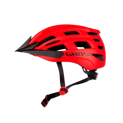 Велошлем подростковый Ghost Red Black