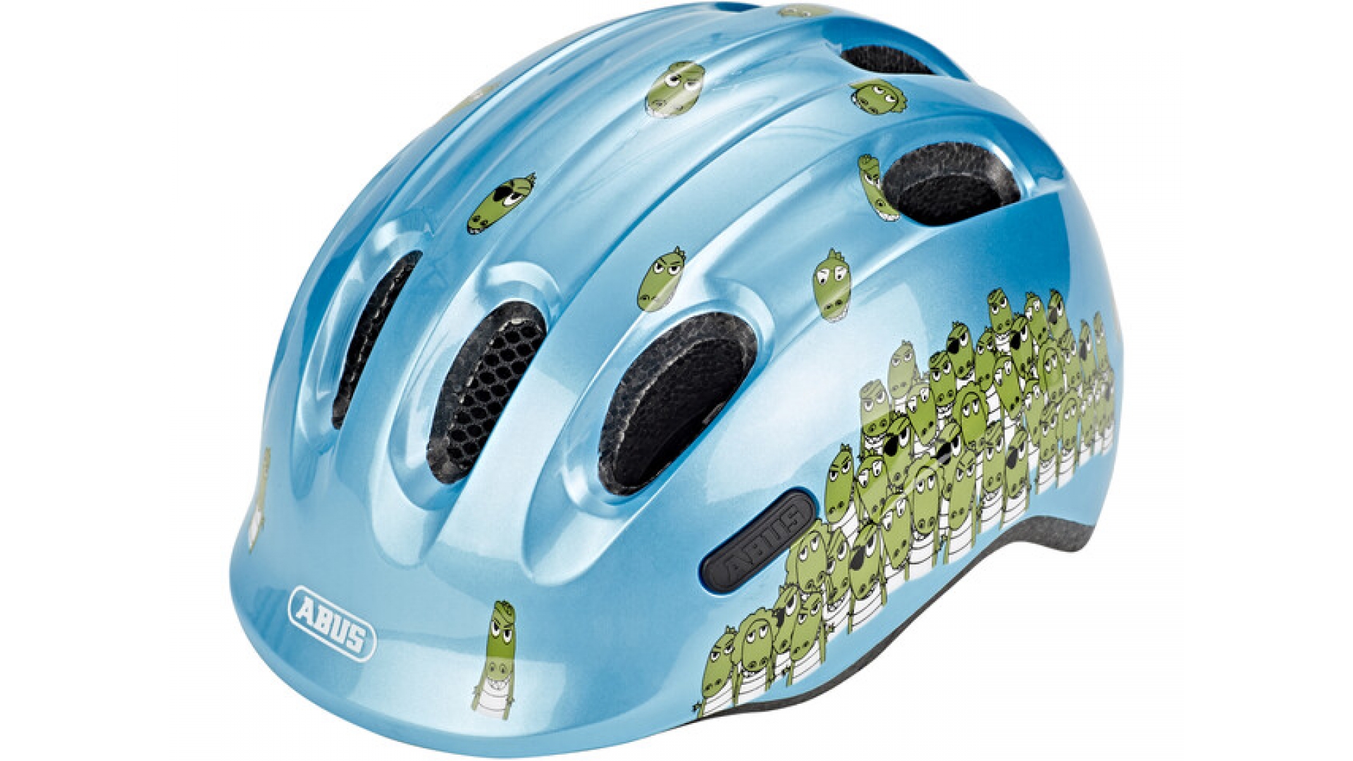 Велошлем детский ABUS Smiley 2.0 Blue Croco
