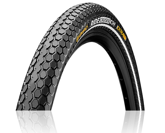 Покрышка Continental Ride Cruiser 26", Black Reflex