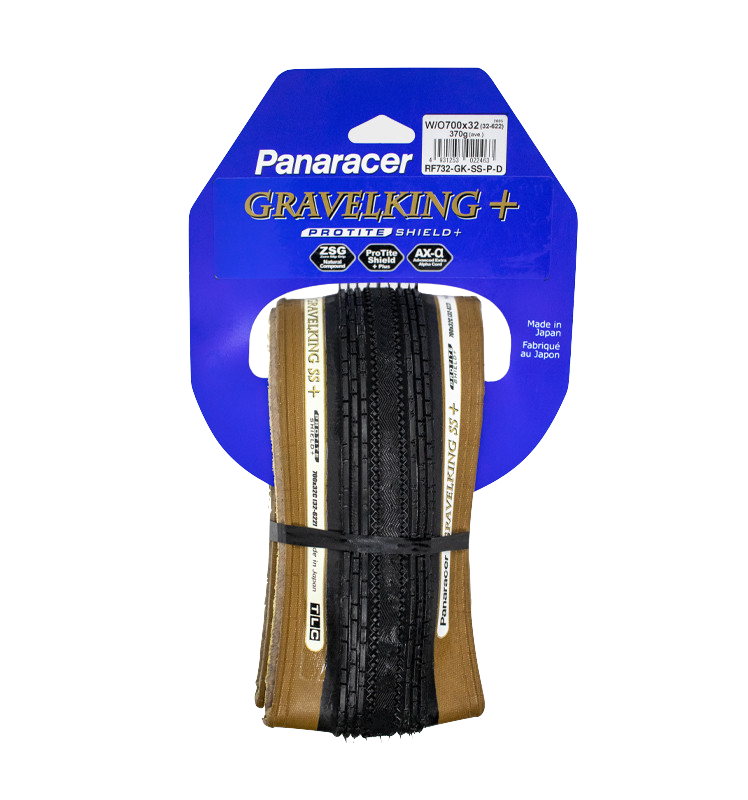 Покрышка Panaracer GravelKing SS Plus 28" (700), Black/Brown