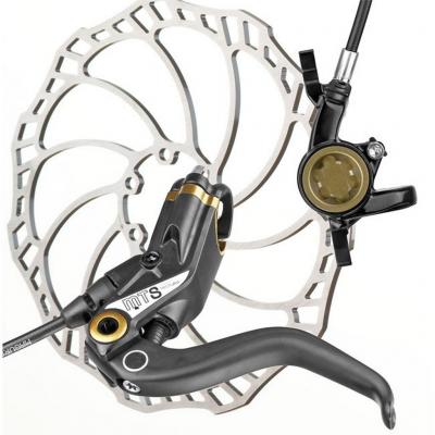Тормоз дисковый гидравлический Magura MTS, крепления тормоза Post Mount 6\", ротор Storm SL 160 мм