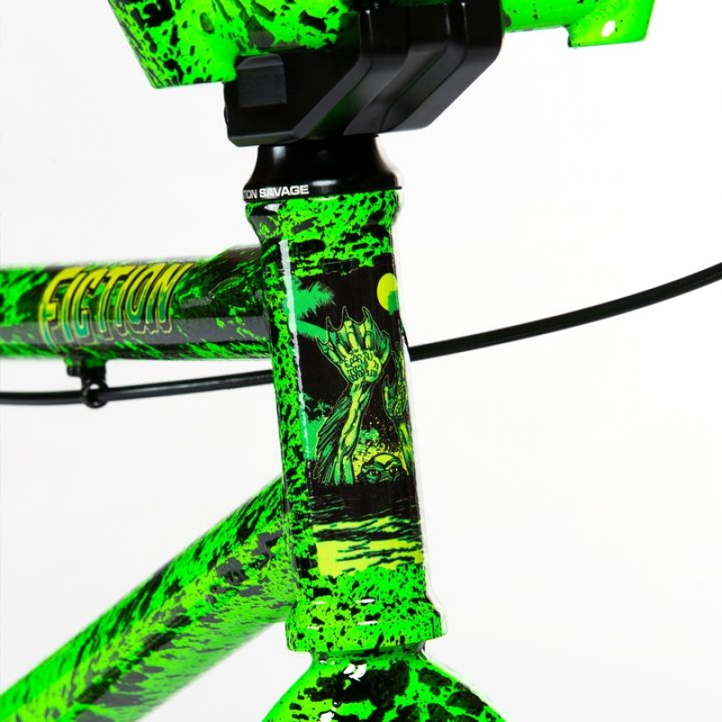 Велосипед BMX Stolen Creature 20" Toxic Green Splatte 2020