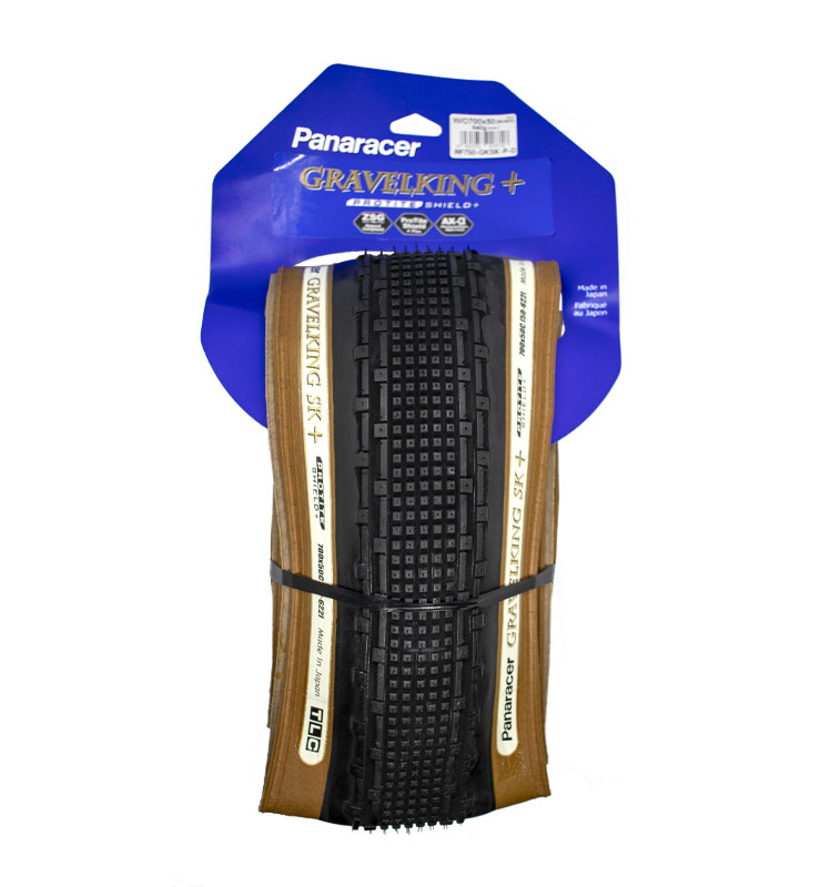 Покрышка Panaracer GravelKing SK Plus 28" (700), Black/Brown