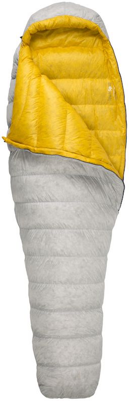 Спальный мешок Spark SpIII (-2/-8°C), 183 см - Left Zip, Light Gray/Yellow от Sea to Summit