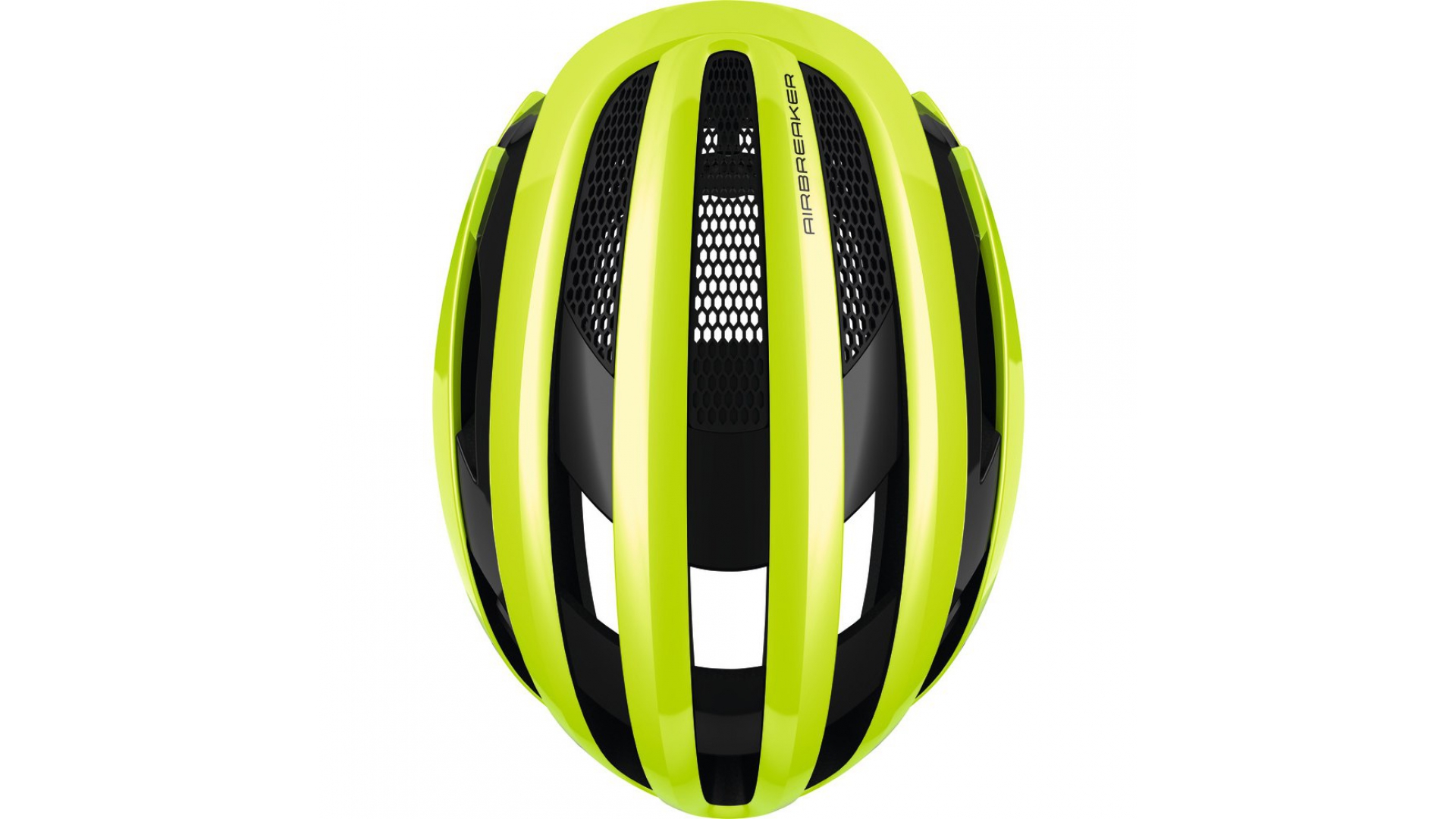 Велошлем ABUS Airbreaker, Neon Yellow