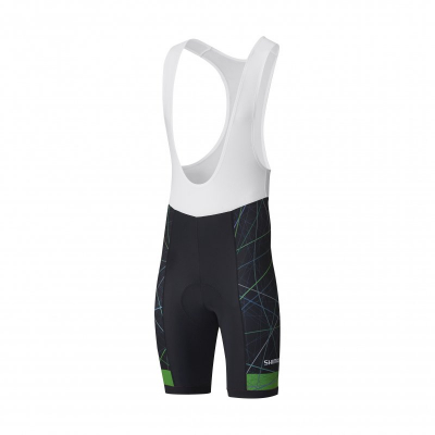 Велошорты Shimano Team 2, Черно-зеленый