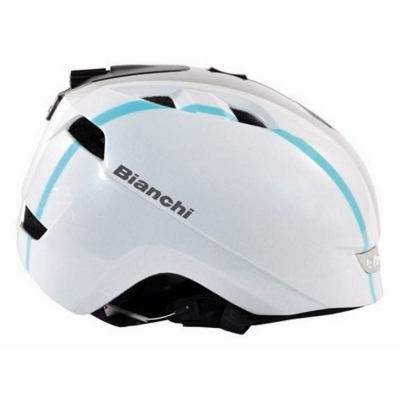 Велошлем Bianchi Sweet Urban, White/Celeste