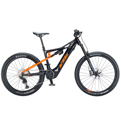 Электровелосипед KTM Macina Prowler Master 29" черный (оранжевый) 2021