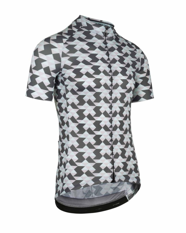 Велоджерси Assos Diamond Crazy SS, Ice Gray