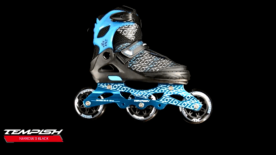 Роликовые коньки раздвижные Tempish Nerrow 3, Black