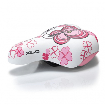 Седло детское XLC SA-C02, Бело-розовый