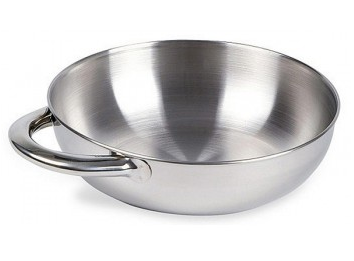 Миска с ручкой Tatonka Bowl With Grip S, Silver