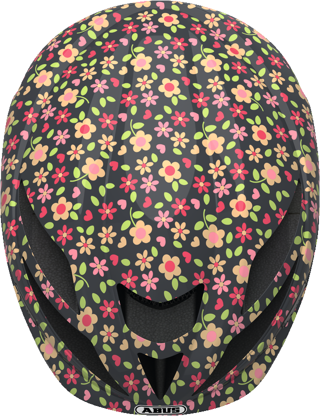 Велошлем детский ABUS Hubble 1.1 Retro Flower