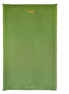 Самонадувающийся двухместный коврик Pinguin Nomad 50 Double, 198х130х5см, Khaki