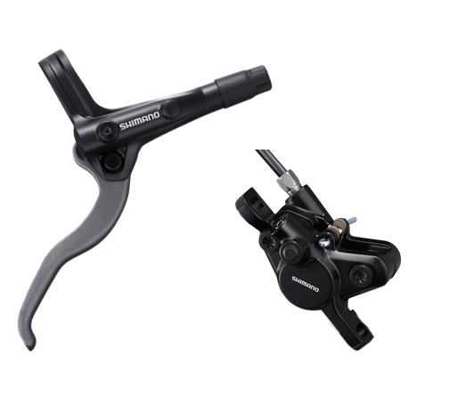Гальмо гідравл. дискове SHIMANO MT401 заднє (права ручка BL-MT401, каліпер, гідроліния 1700мм)