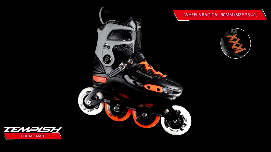 Роликовые коньки раздвижные Tempish Coctail Mate