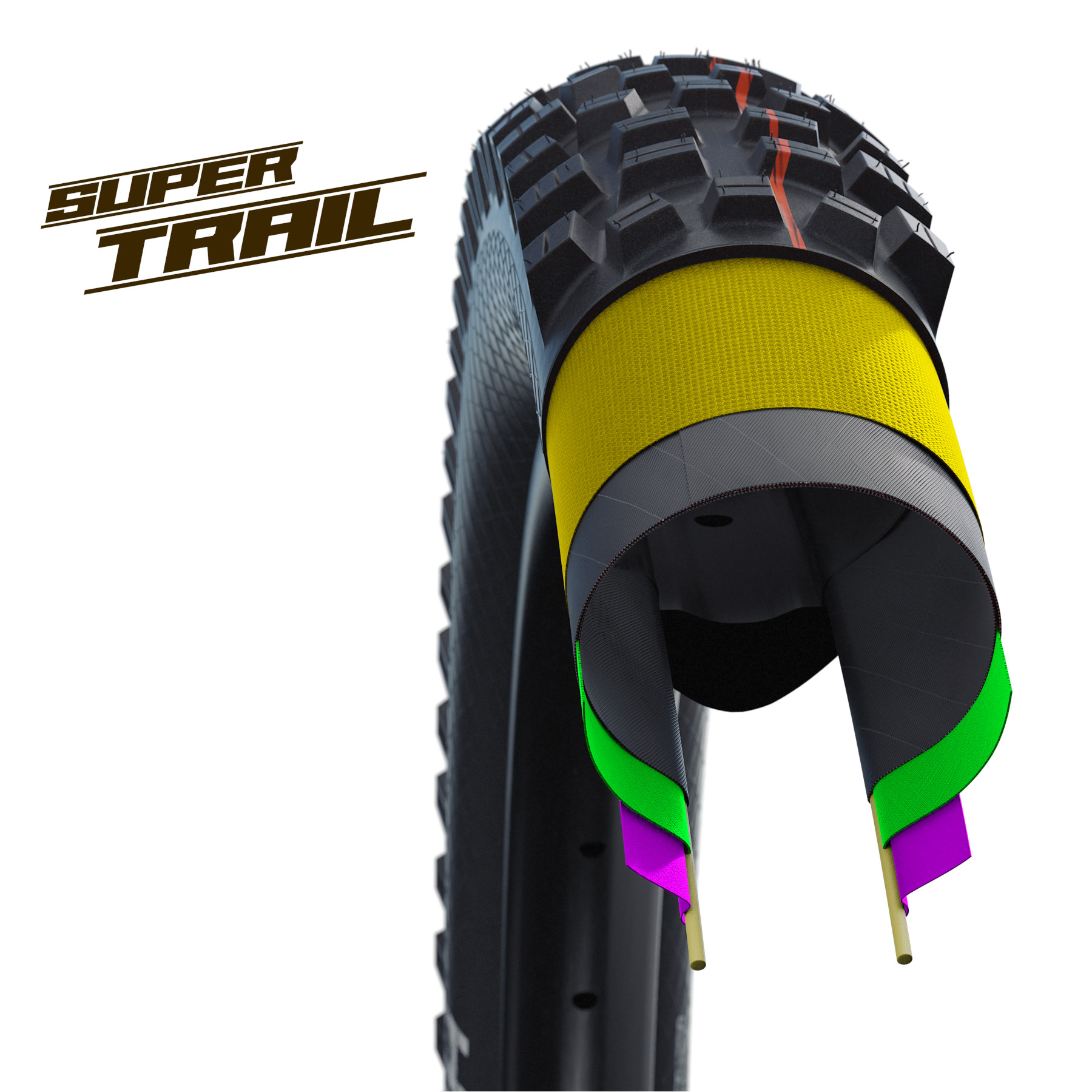 Покрышка Schwalbe Nobby Nic 29" (TLE, Super Trail, ADDIX Soft, Evolution), Black