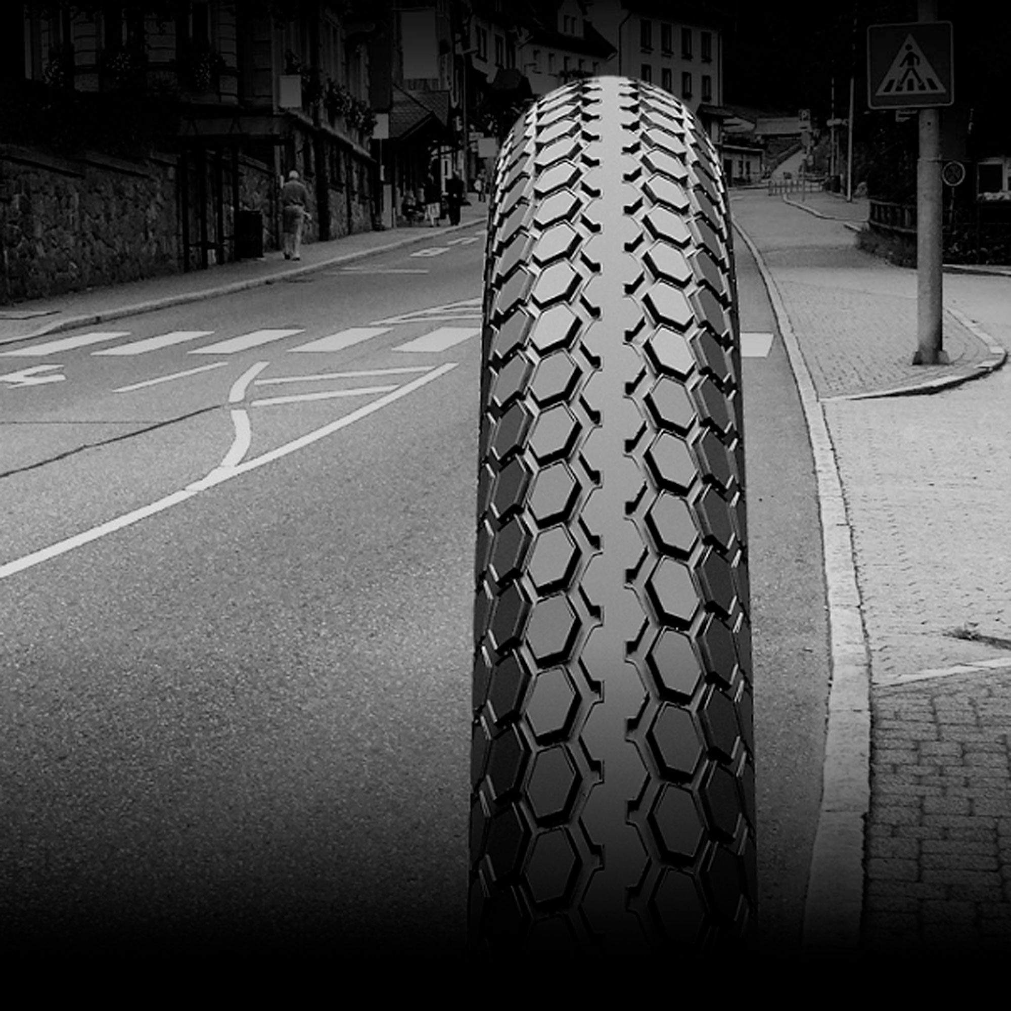 Покрышка Continental Ride Cruiser 28", Black Reflex