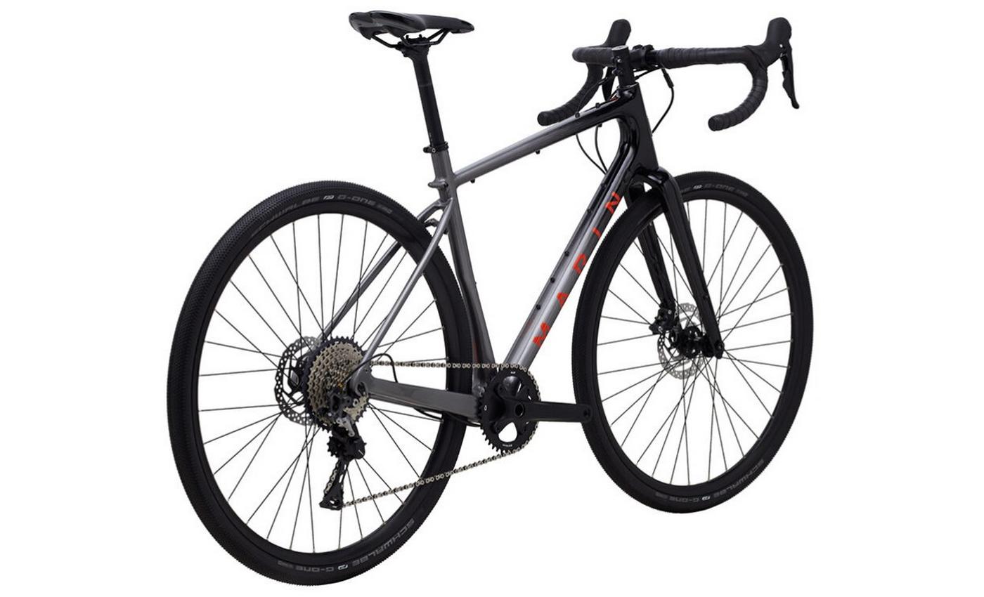 Гравийный велосипед Marin Headlands 1 28" Gloss Charcoal/Black/Roarange 2021