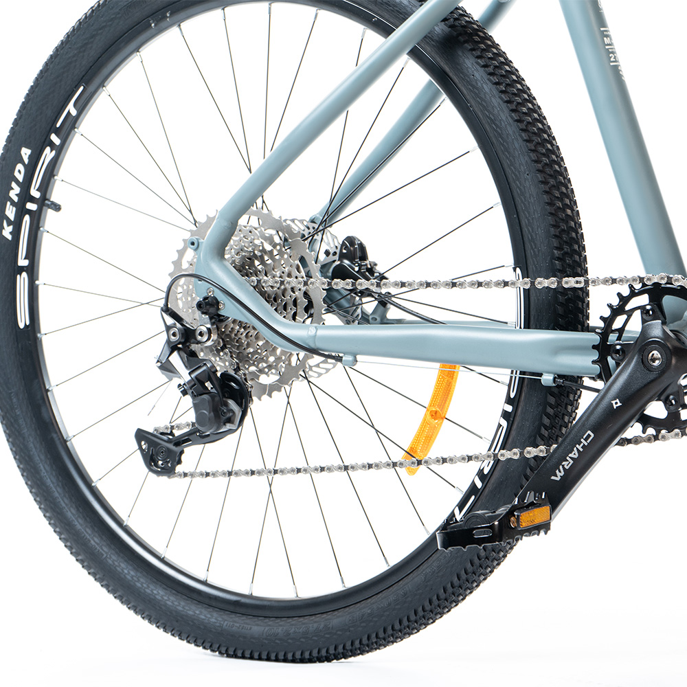 Горный велосипед Spirit Echo 7.4 27,5" серый 2021