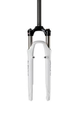 Вилка SUNTOUR NRX-D RL AIR 75мм 700C/28,6/A-H возд. Disc, манетка блокировки на руль, белый