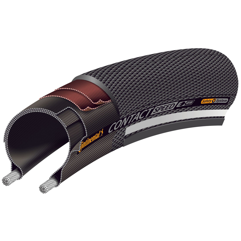 Покрышка Continental Contact Speed 28" (700), Black