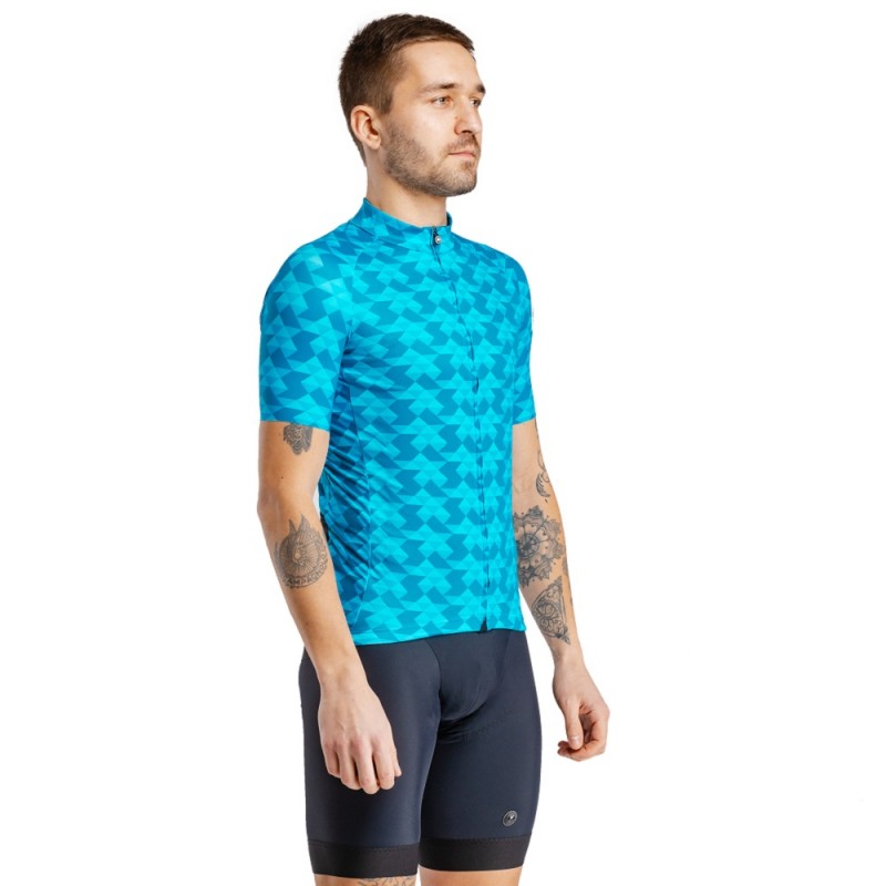 Велоджерси Assos Diamond Crazy SS, Adamant Blue