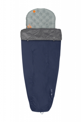 Спальный мешок-квилт Glow Gw1 Quilt, Regular (10/4°C), 183 см, Dark Sapphire/Grey от Sea to Summit