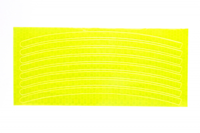 Комплект светоотражающих наклеек на обод