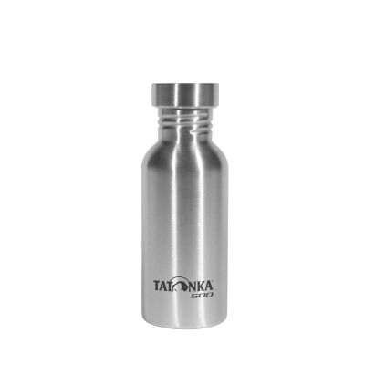 Фляга Tatonka Steel Bottle Premium, Polished, 0,5L