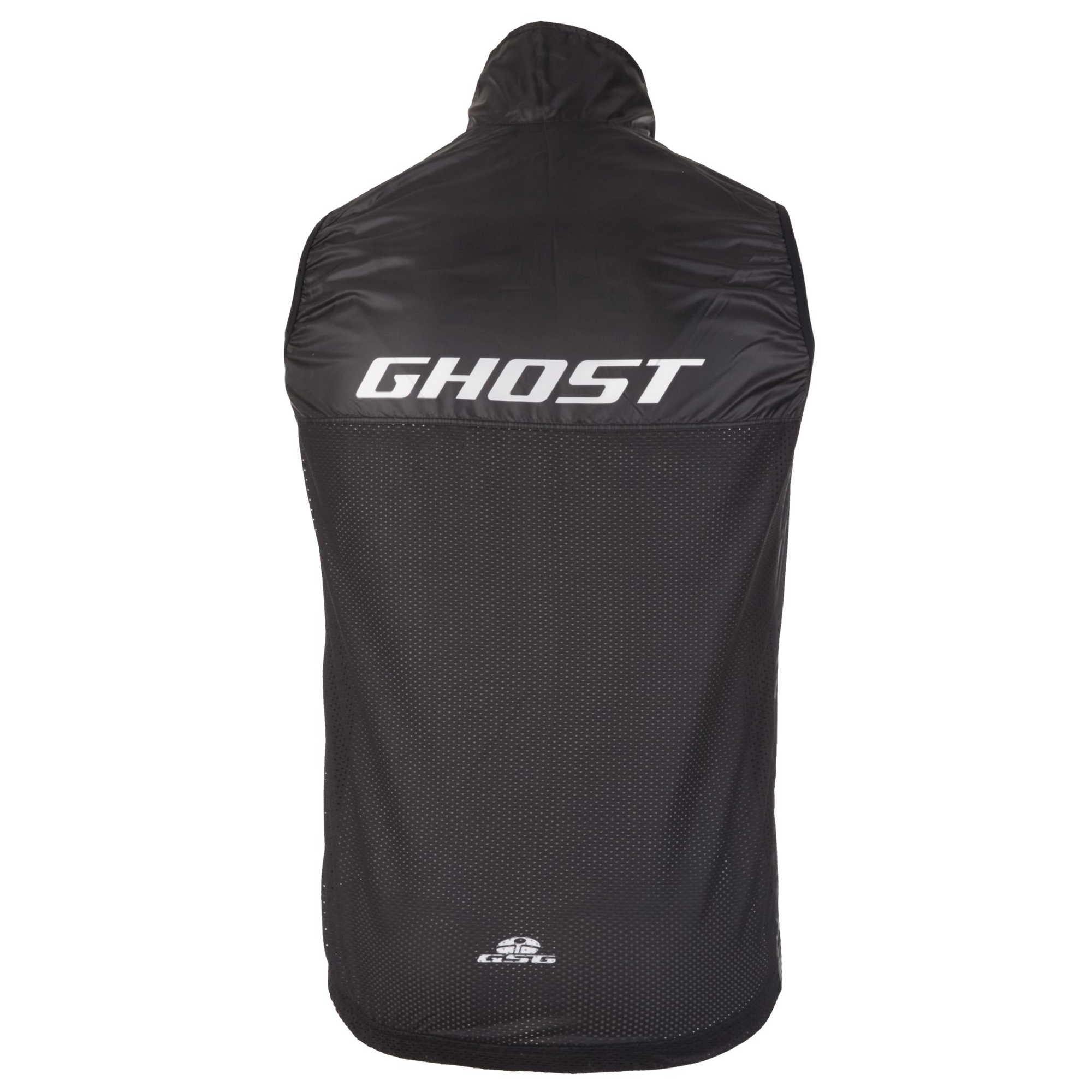 Жилетка Ghost Factory Racing, Черно-красно-белый