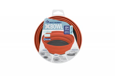 Миска складная X-Bowl, XL, 1150 мл, Rust от Sea to Summit