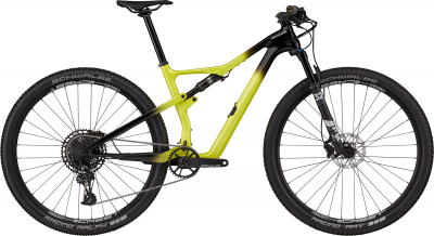 Горный велосипед Cannondale Scalpel Carbon 4 29" Черно-желтый 2021
