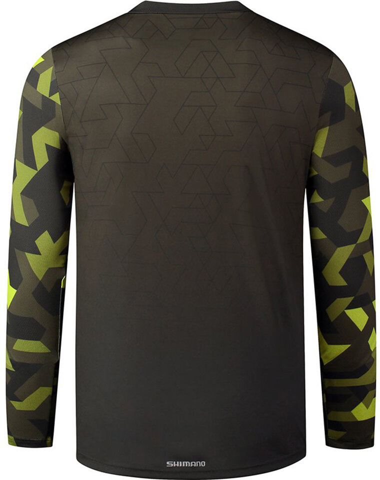 Велоджерси Shimano Myoko с длинными рукавами, Оливковый