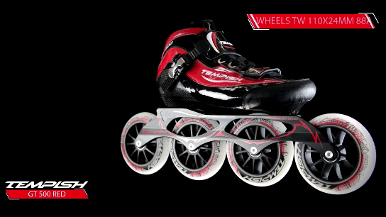 Роликовые коньки беговые Tempish GT 500/90