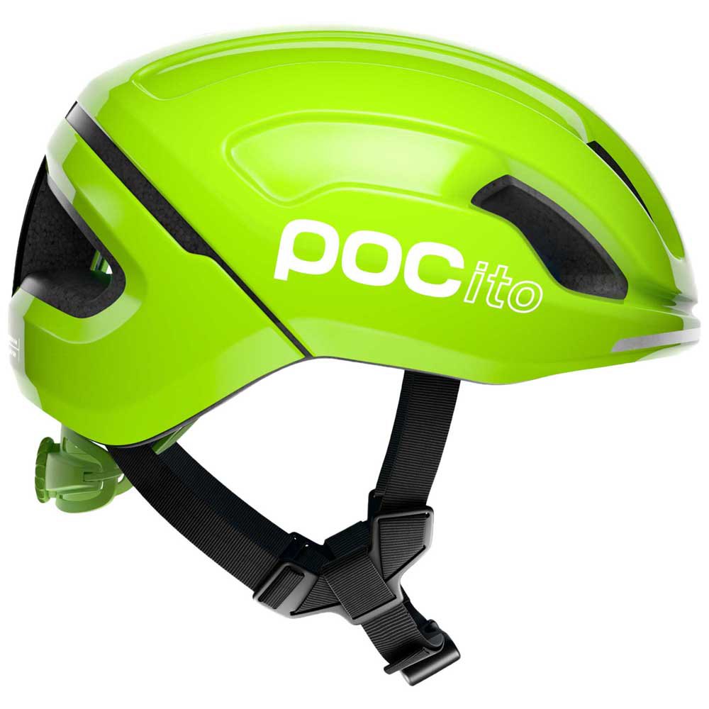 Детский велошлем POC POCito Omne SPIN Fluorescent Yellow/Green, S