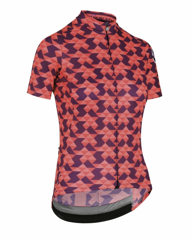 Велоджерси Assos Diamond Crazy SS Women's, Solitaire Red