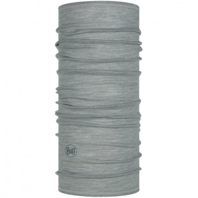 Шарф-труба Buff Lightweight Merino Wool, Solid Light Grey