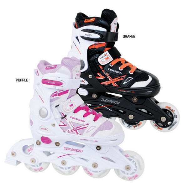 Роликовые коньки раздвижные Tempish Neo-X, Оранжевый