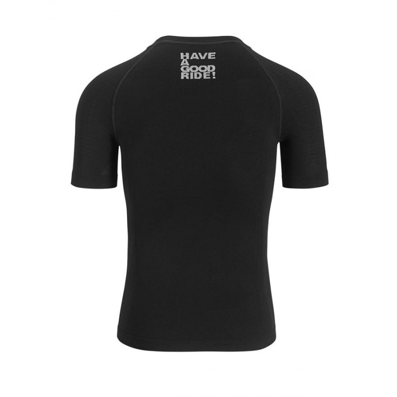 Термобелье Assos Skinfoil Spring Fall SS, Black Series