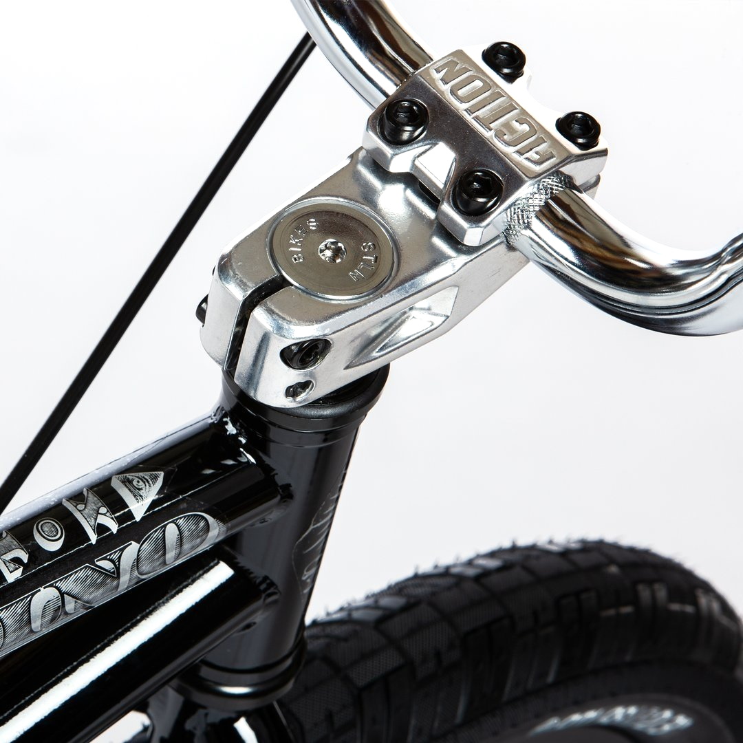 Велосипед BMX Stolen Casino 20" Black & Chrome Plate 2020