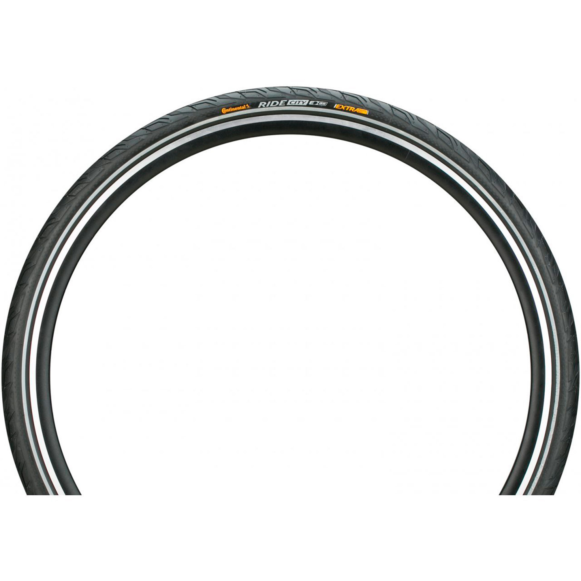 Покрышка Continental Ride City 28" (700), Black/Brown Reflex