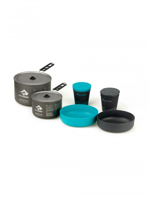 Набор посуды Alpha Cookset 2.2 Pacific Blue/Grey от Sea to Summit